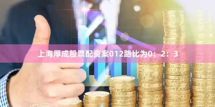 上海厚成股票配资案012路比为0：2：3